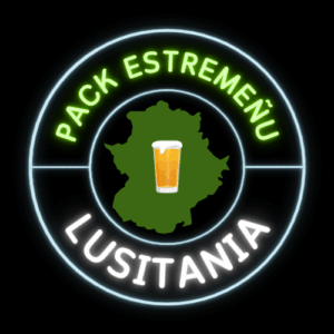 PACK ESTREMEÑU [4 LATAS 44 CL + VASO]