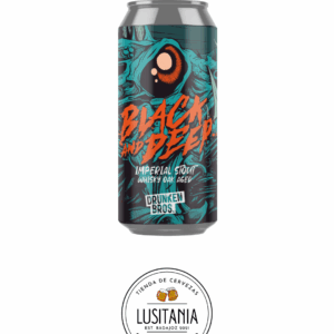 DRUNKEN BROS - BLACK & DEEP 2025 (LATA 44 CL) - Imagen 1