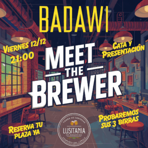 CATA PRESENTACIÓN BADAWI - MEET THE BREWER [12/12 - 21:00] - Imagen 1