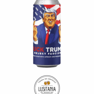 LA CALAVERA - FUCK TRUMP REJECT FASCISM (LATA 44 CL) - Imagen 1